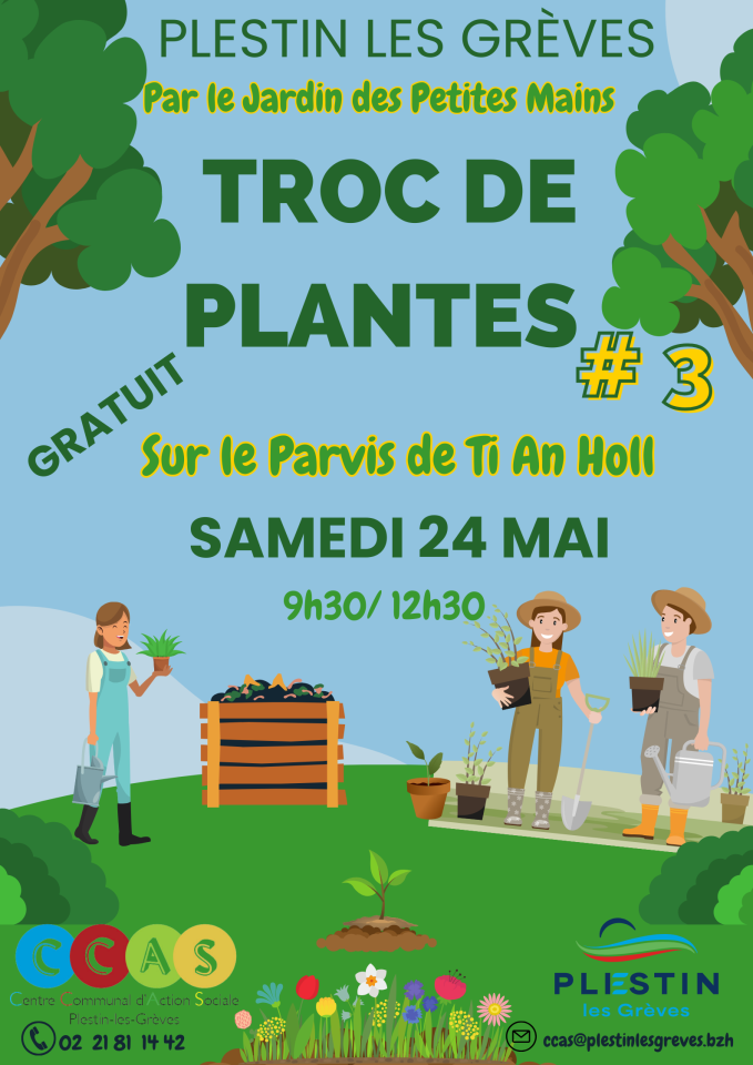 Troc de ¨Plantes Plestin les greves 2025